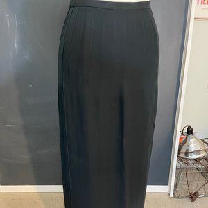 Banana Republic Silk Straight Pintuck skirt